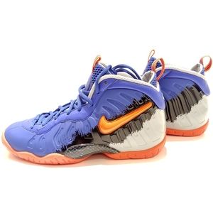 NIKE LITTLE POSITE PRO (GS) RACER BLUE-CRIMSON